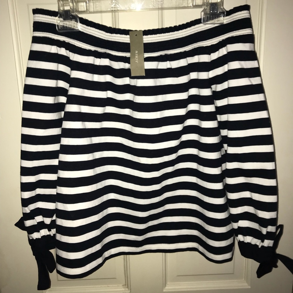 J. Crew Off The Shoulder Top